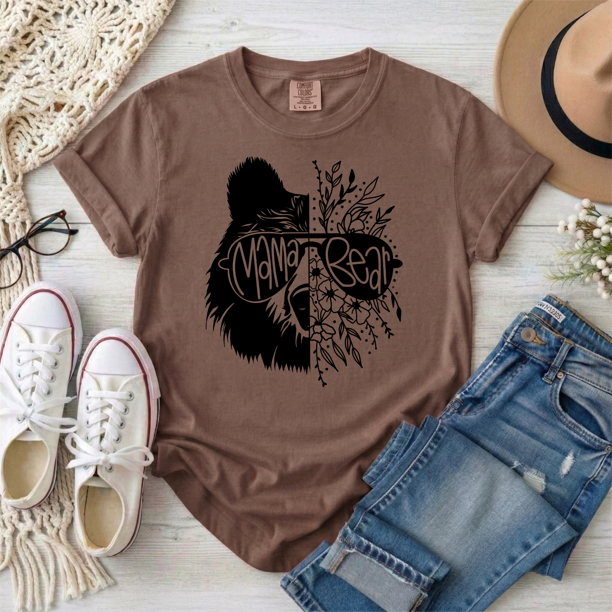 Mama Bear Espresso Tee