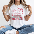 Saturdays In Columbus White Tee